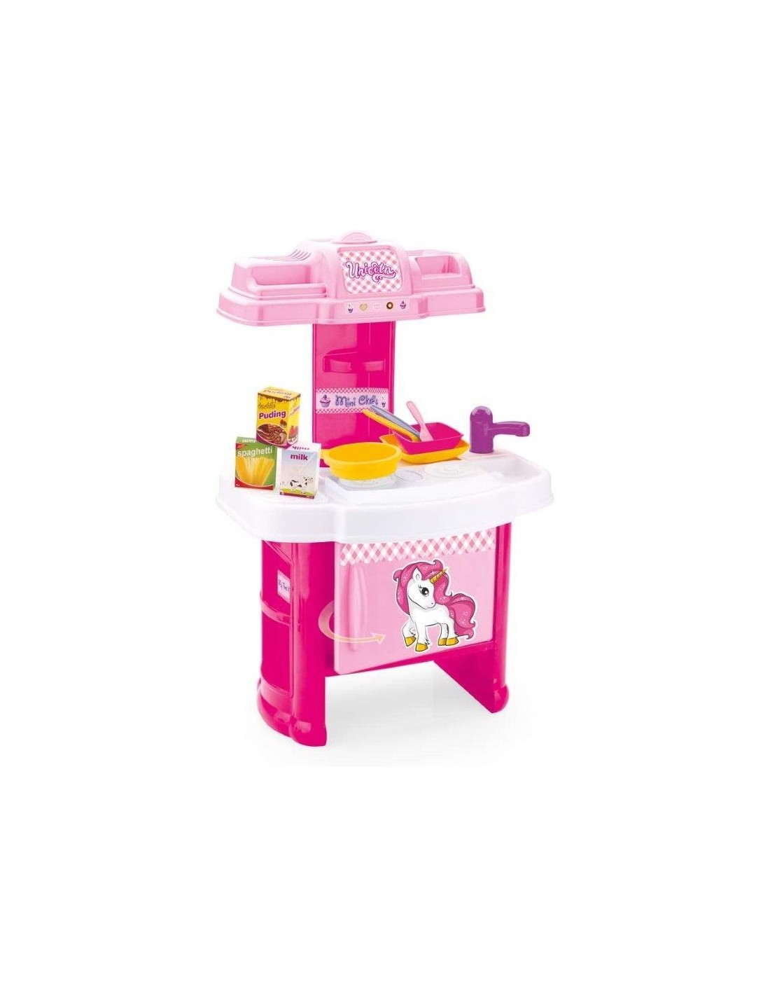 CUCINA 02516 UNICORNO 41X64X27CM CON ACCESSORI