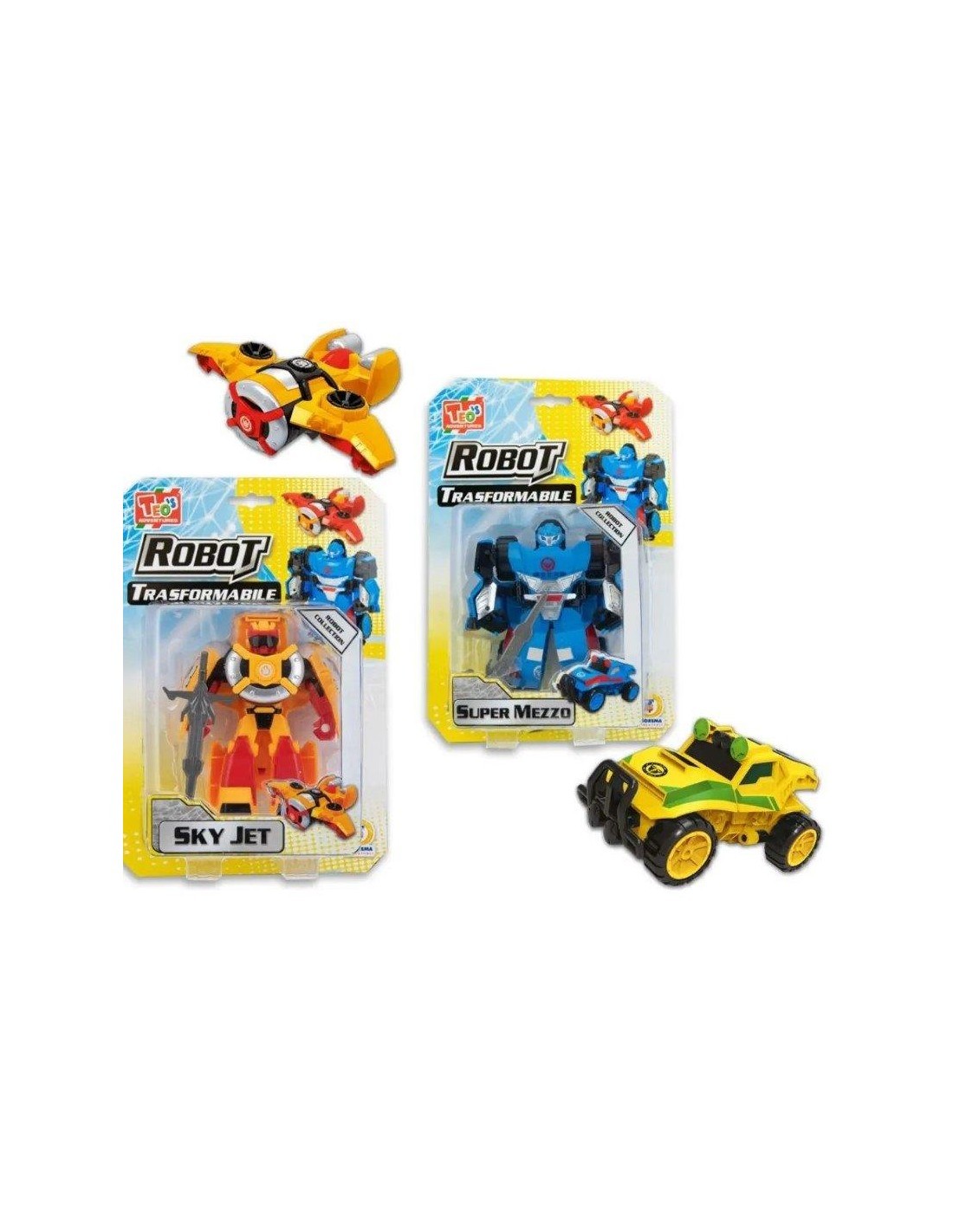 TEO'S 67246 ROBOT TRASFORMABILE ASSORTITO su TreG Ingrosso