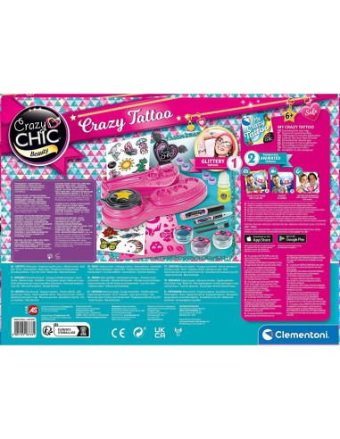 CRAZY CHIC 18733 CRAZY TATTOO LAB su TreG Ingrosso