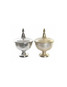 VASO AL195973 ALLUMINIO 21X21X30CM COLORI ASSORTITI su TreG Ingrosso