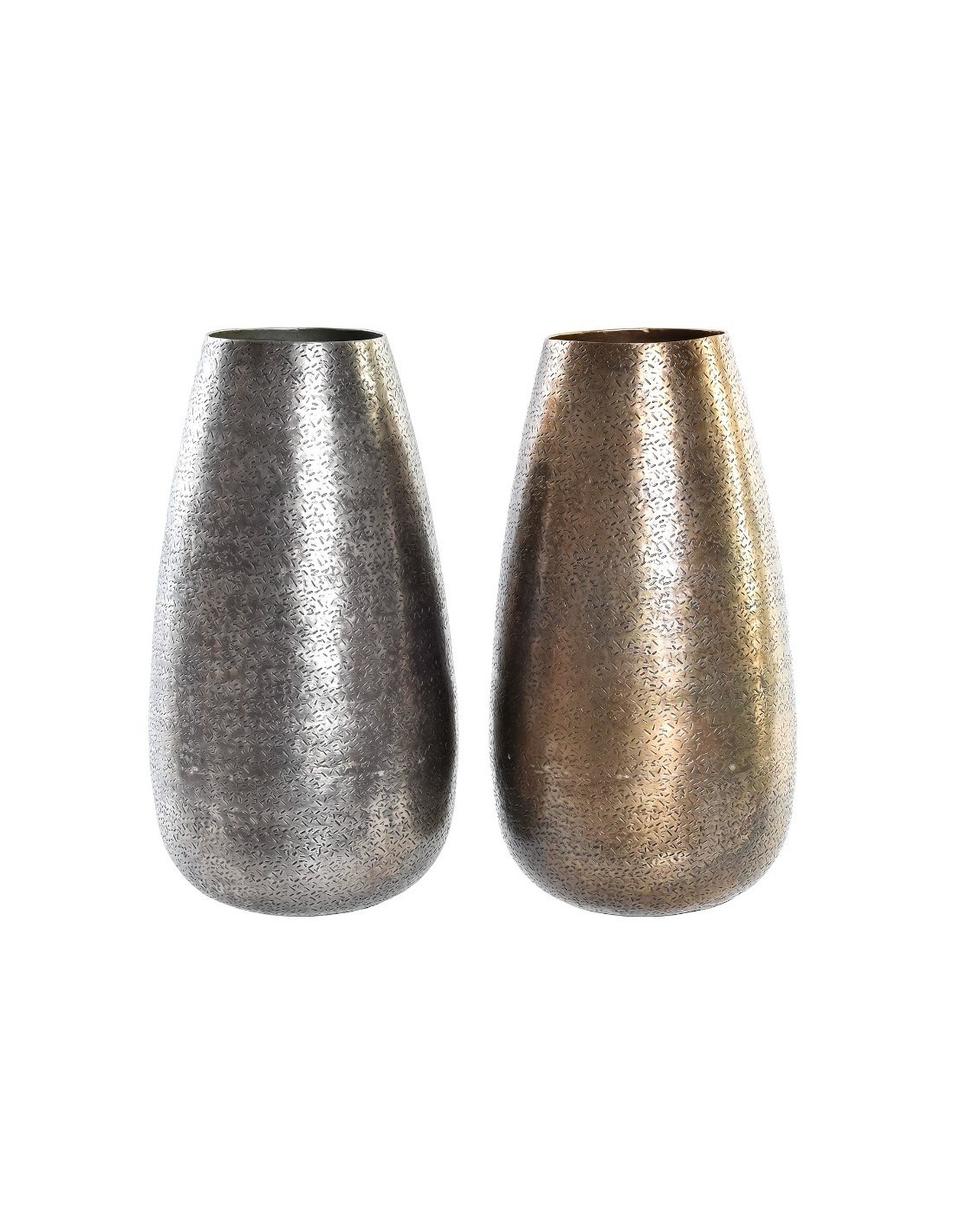 VASO AL195979 ALLUMINIO 16X16X31CM COLORI ASSORTITI su TreG Ingrosso