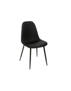 SEDIA 131255C TYKA NERA GAMBE NERE su TreG Ingrosso