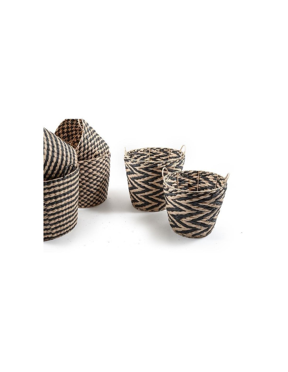 CESTA 10950 2 MIS CARTA INTRECCIATA 38X33CM su TreG Ingrosso