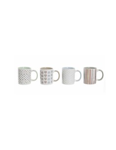 TAZZA PC200242 PORCELLANA 330ML DECORI ASSORTITI su TreG Ingrosso