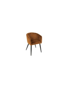 POLTRONA 157153E MARLO VELLUTO AMBRA su TreG Ingrosso