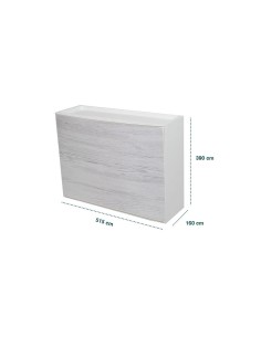 SCARPIERA BF30720 SCARPI' BIANCO 39X17X51CM su TreG Ingrosso