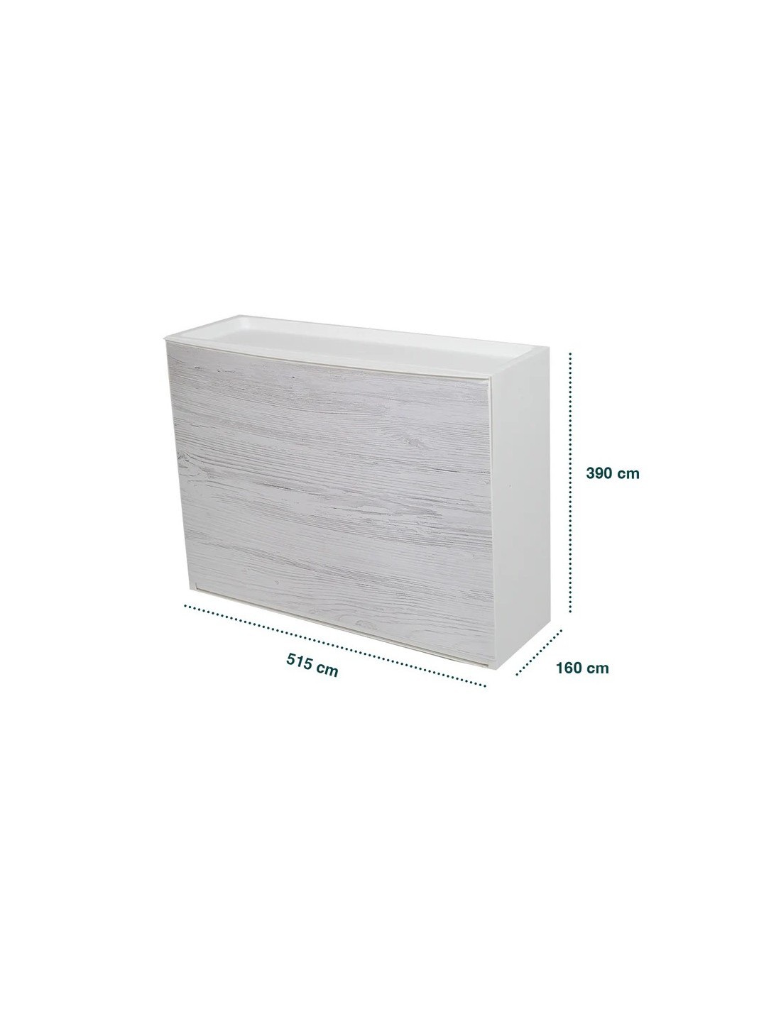 SCARPIERA BF30720 SCARPI' BIANCO 39X17X51CM su TreG Ingrosso