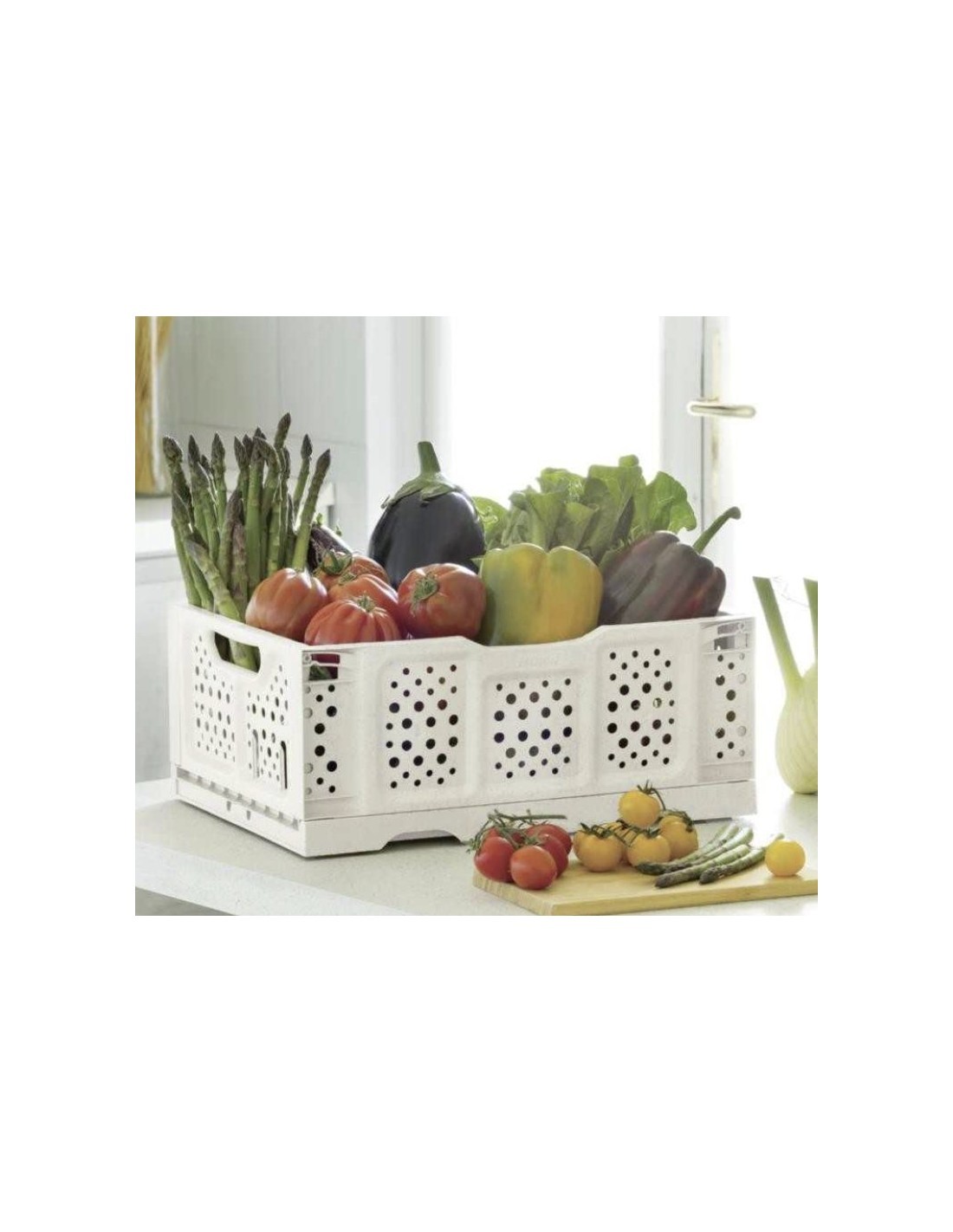 CASSETTA 10227 OPLA' 40X30X17CM PANNA su TreG Ingrosso