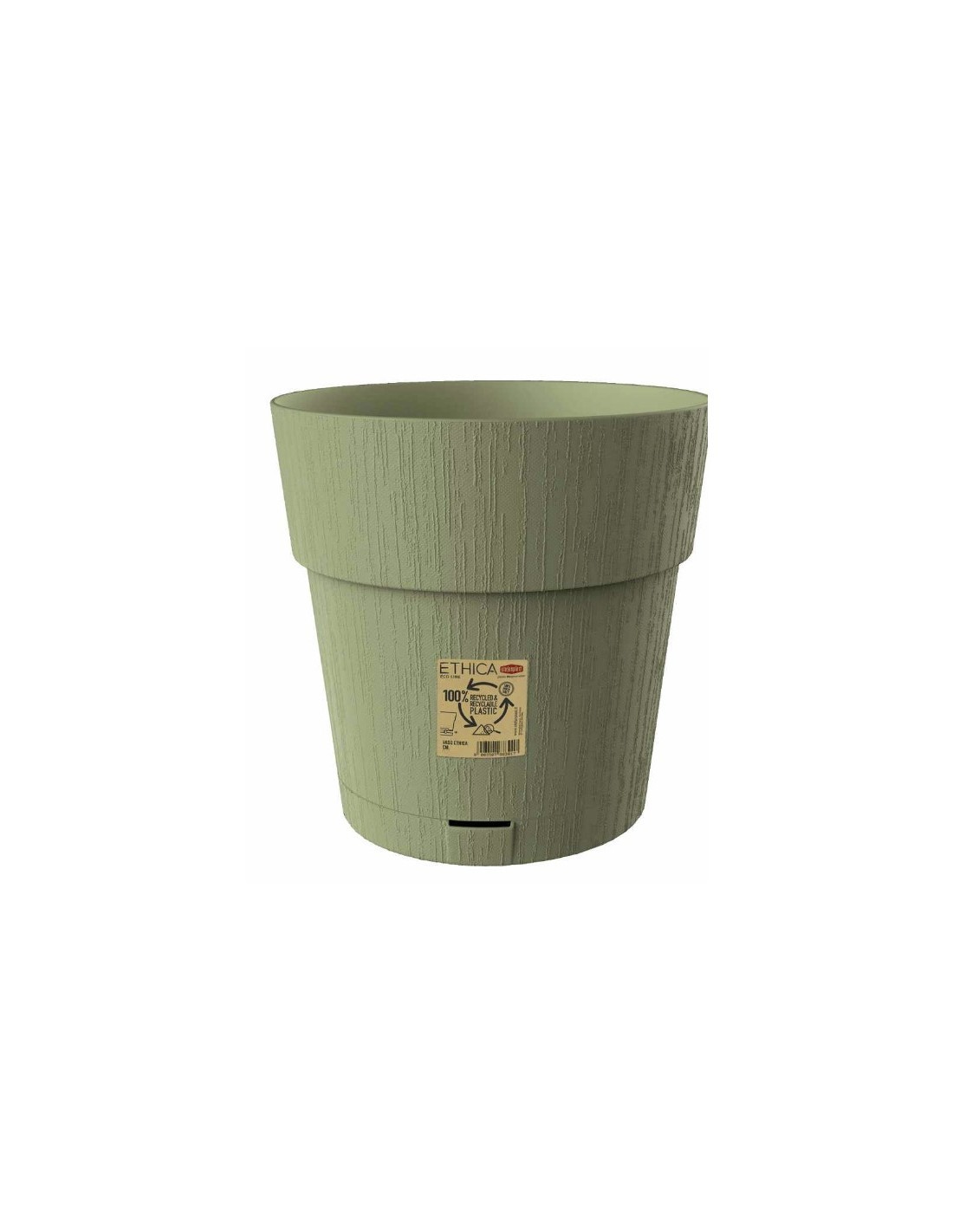 ETHICA VASO 68152 VERDE OLIVA 30CM su TreG Ingrosso