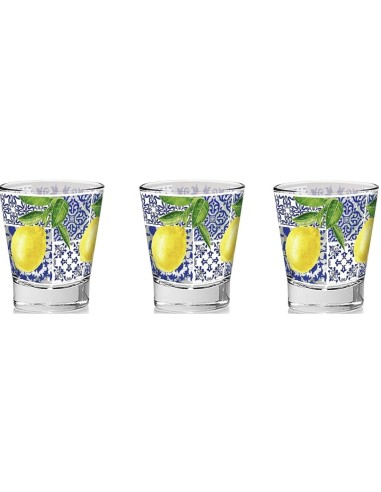 CONF 3 BICCHIERI CAFFEINO M95920 88CC SALERNO su TreG Ingrosso