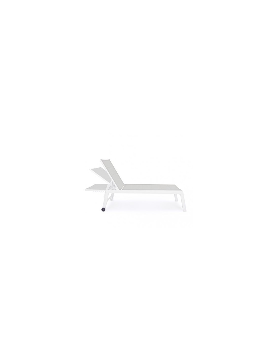 LETTINO 0662914 HILDE BIANCO CON RUOTE su TreG Ingrosso
