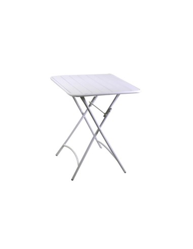 TAVOLO 646021 ROVIGO PIEGHEVOLE 80X80 BIANCO su TreG Ingrosso