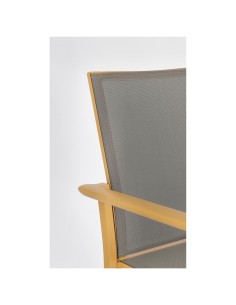 SEDIA 0663300 KONNOR SENAPE CON BRACCIOLI su TreG Ingrosso