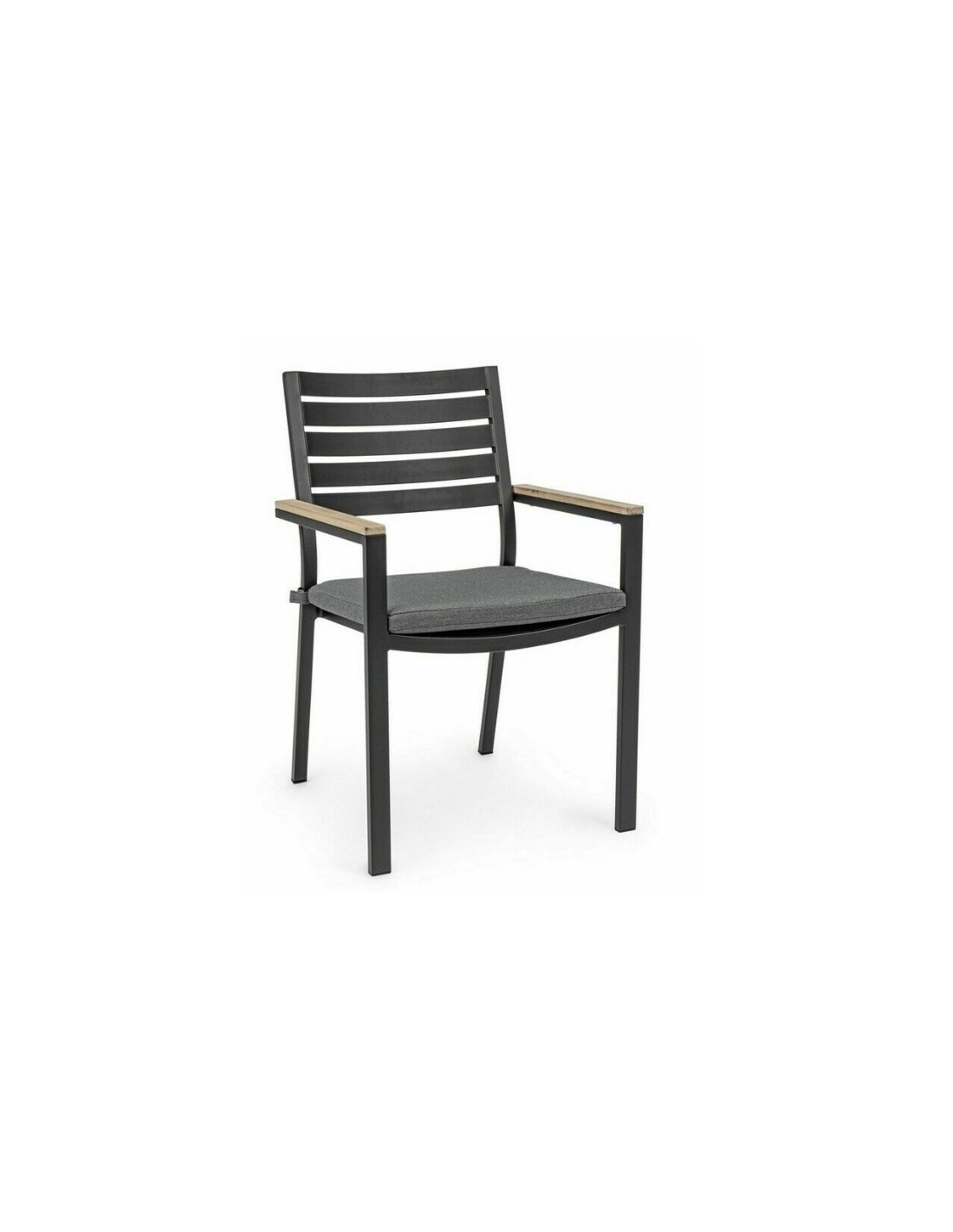Sedia Belmar Bizzotto con braccioli integrati - 0663164 | TreG Ingrosso