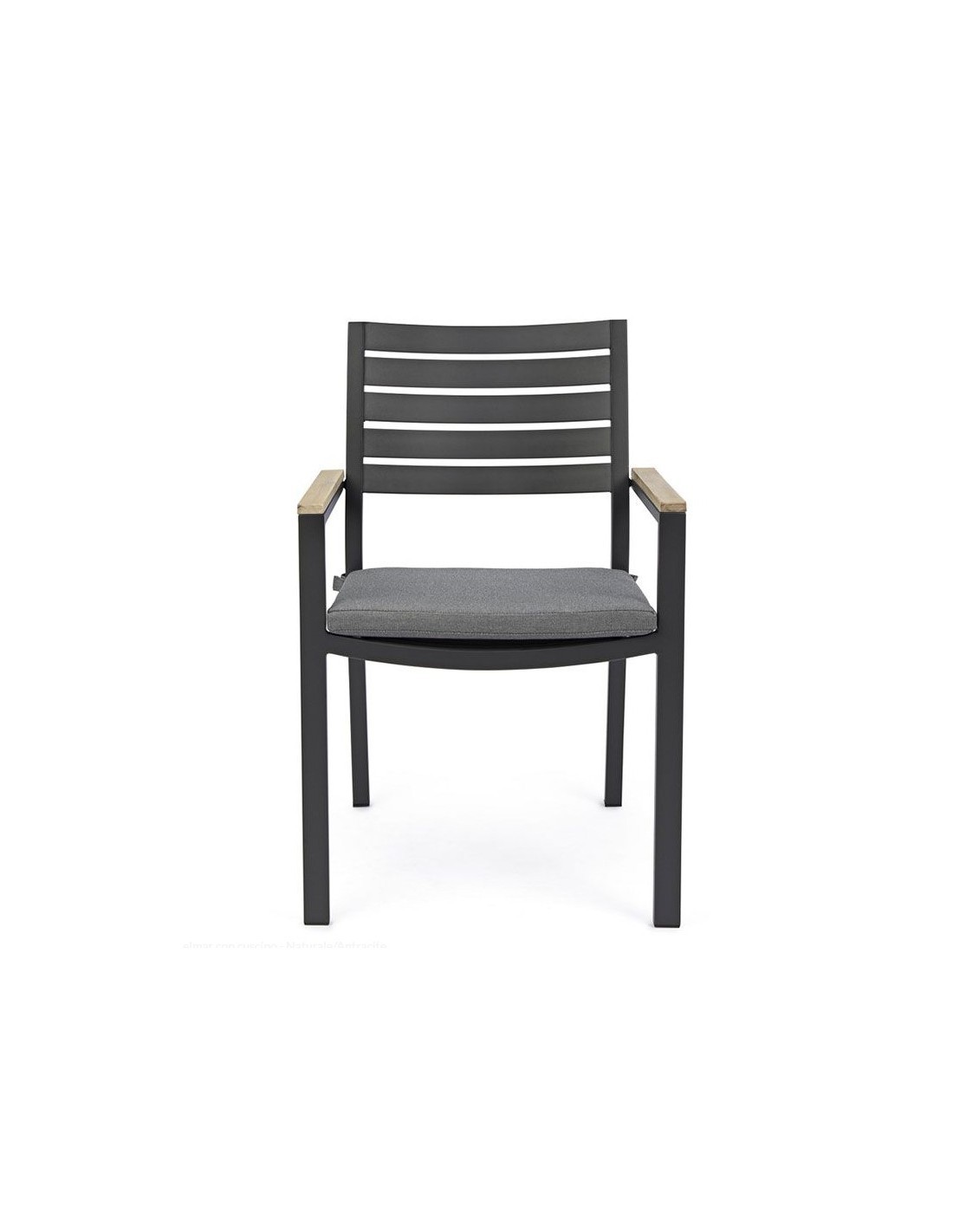 Sedia Belmar Bizzotto con braccioli integrati - 0663164 | TreG Ingrosso