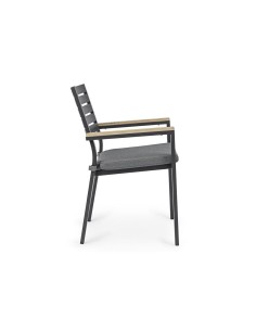 Sedia Belmar Bizzotto con braccioli integrati - 0663164 | TreG Ingrosso