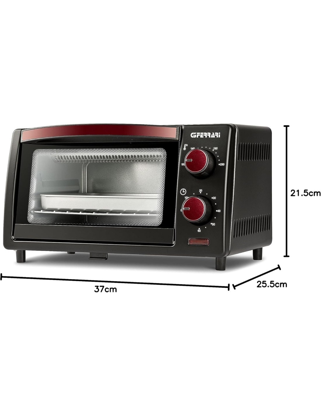 FORNO G10169 10LT NERO 800W su TreG Ingrosso