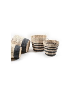 CESTA 10974 1 MIS INTRECCIATA 33X28CM ASSORTITO su TreG Ingrosso