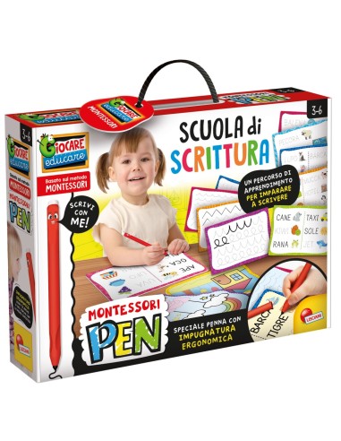 MONTESSORI 97081 SCUOLA DI SCRITTURA su TreG Ingrosso