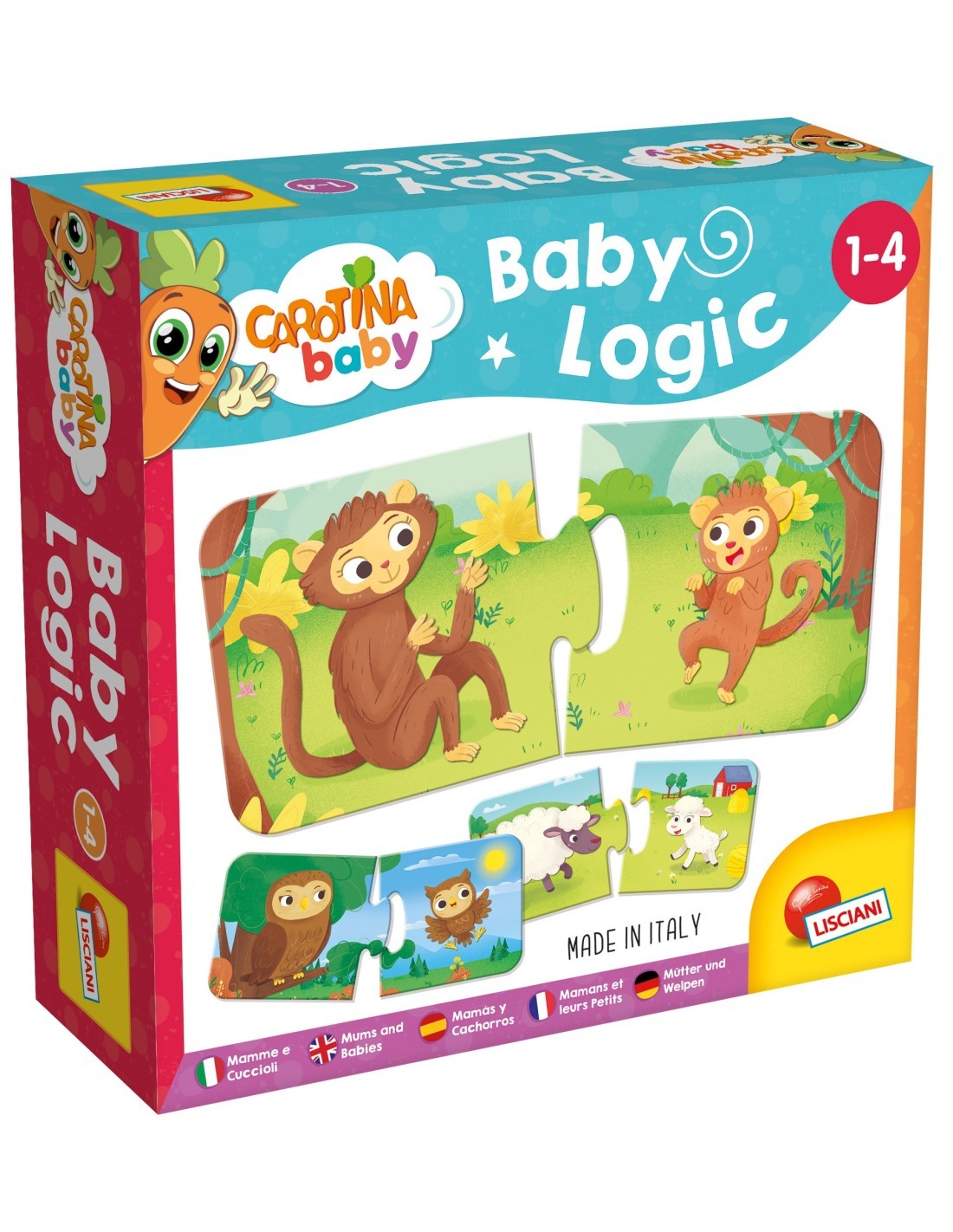 CAROTINA 80038 BABY LOGIC MAMMA E CUCCIOLI su TreG Ingrosso
