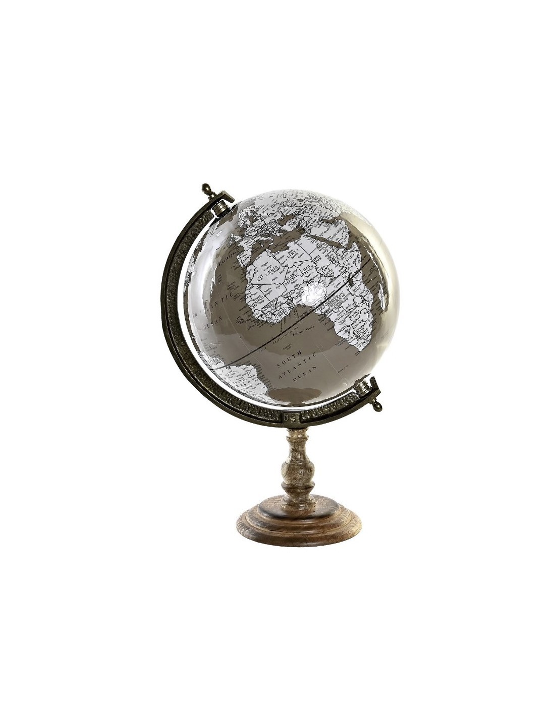 MAPPAMONDO DH201346 MANGO 22X22X33CM GRIGIO su TreG Ingrosso