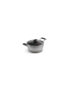 CHEF CASSERUOLA 2M 28CM COPERCHIO VETRO INDUZIONE su TreG Ingrosso