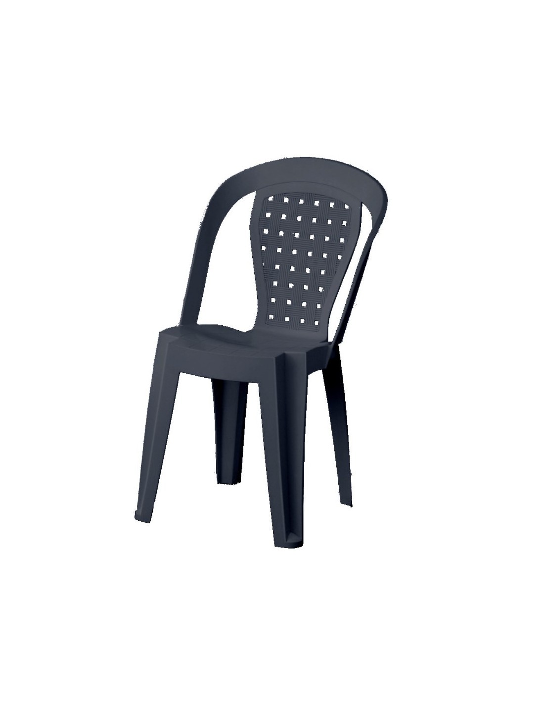 SEDIA NORMA BISTROT ANTRACITE su TreG Ingrosso