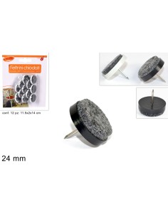 CONF 12 FELTRINI CHIODATI 585320 PER SEDIA su TreG Ingrosso