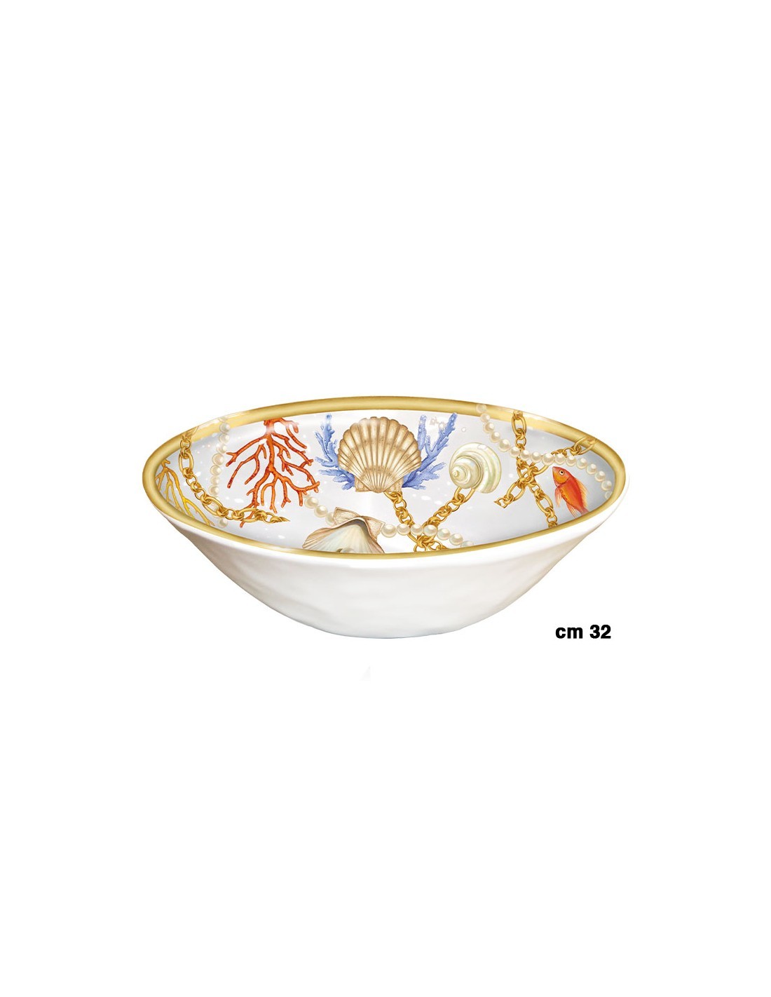 INSALATIERA 1645-2702 32CM CONCHIGLIE su TreG Ingrosso