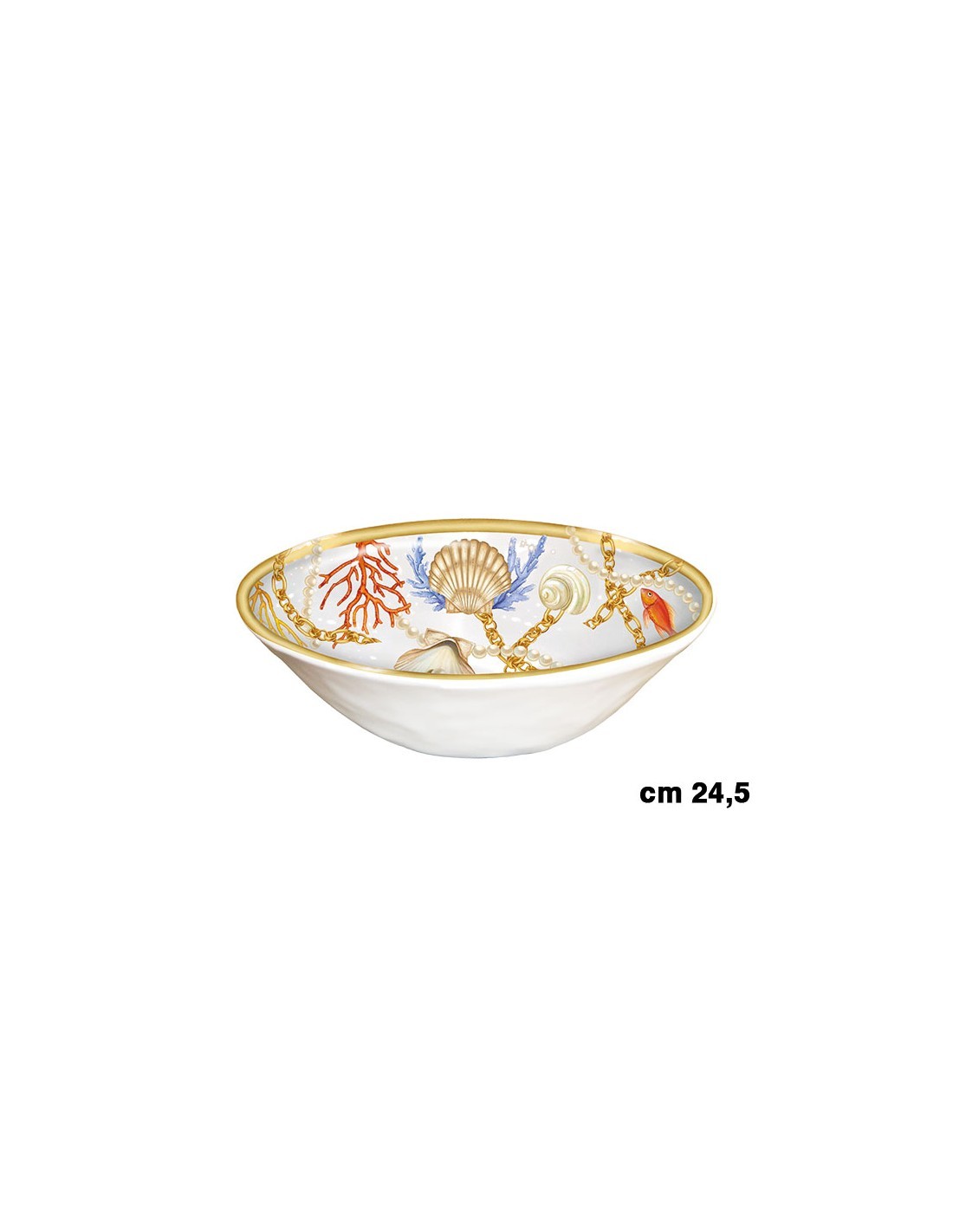 INSALATIERA 1645-2705 24,5CM CONCHIGLIE su TreG Ingrosso