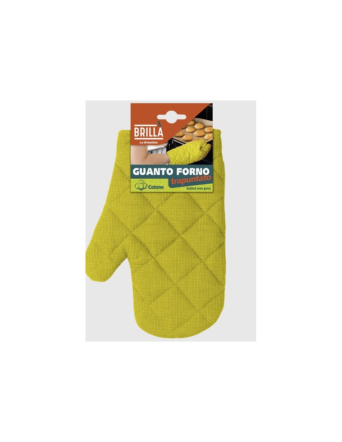 GUANTO FORNO TRAPUNTATO COLORI ASSORTITI su TreG Ingrosso