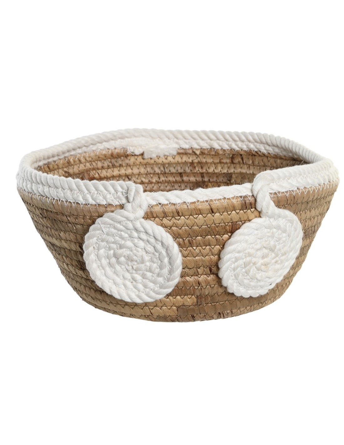 CENTROTAVOLA BD205046 CORDA 30X30X14CM NATURALE su TreG Ingrosso