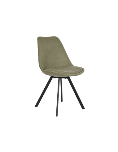 SEDIA MB203007 POLIESTERE/METALLO 48X58X84CM VERDE MUSCHIO su TreG ...