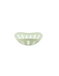 GAIA CESTINO PANE VERDE SHABBY su TreG Ingrosso