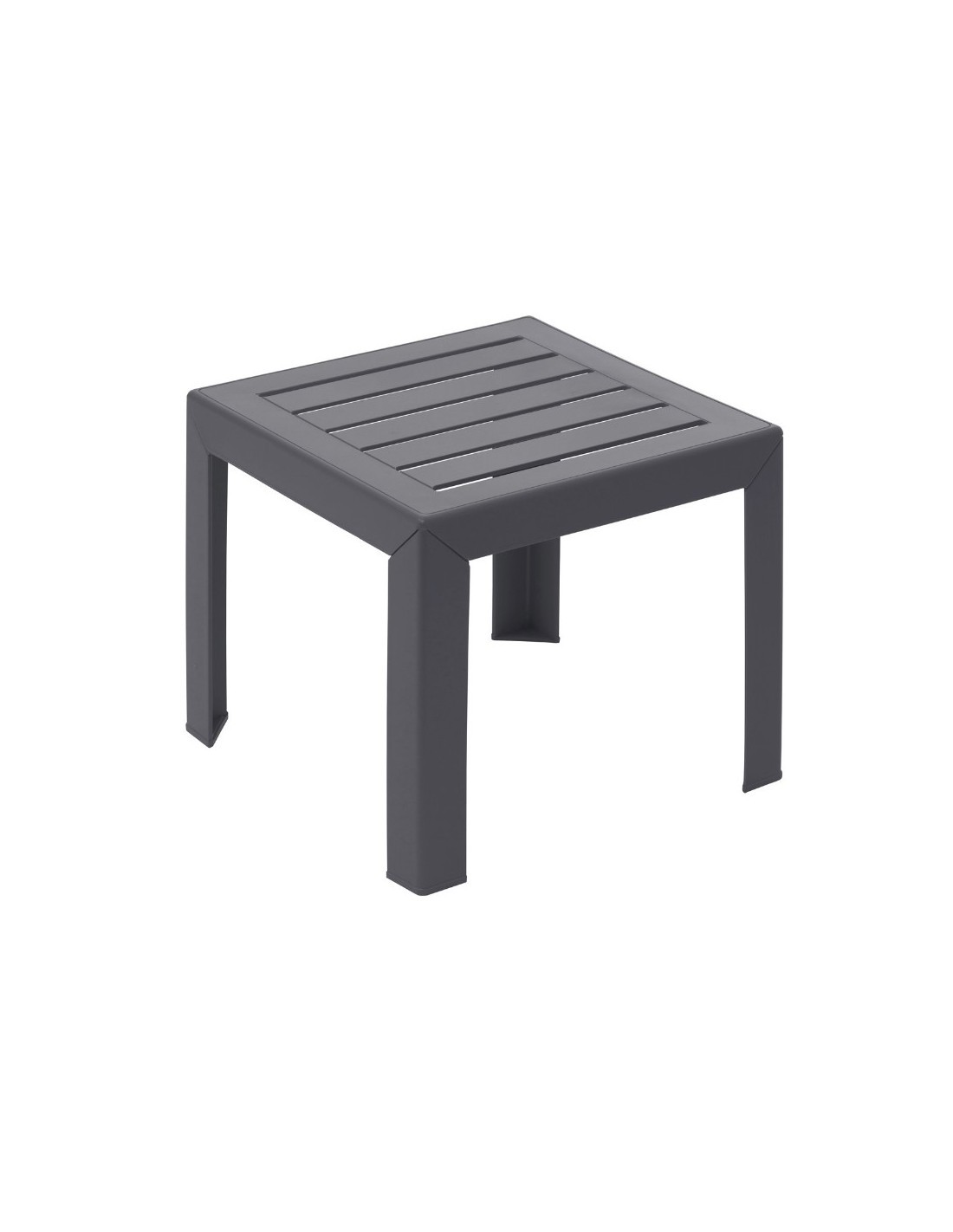 TAVOLINO BASSO MIAMI ANTRACITE 40X40