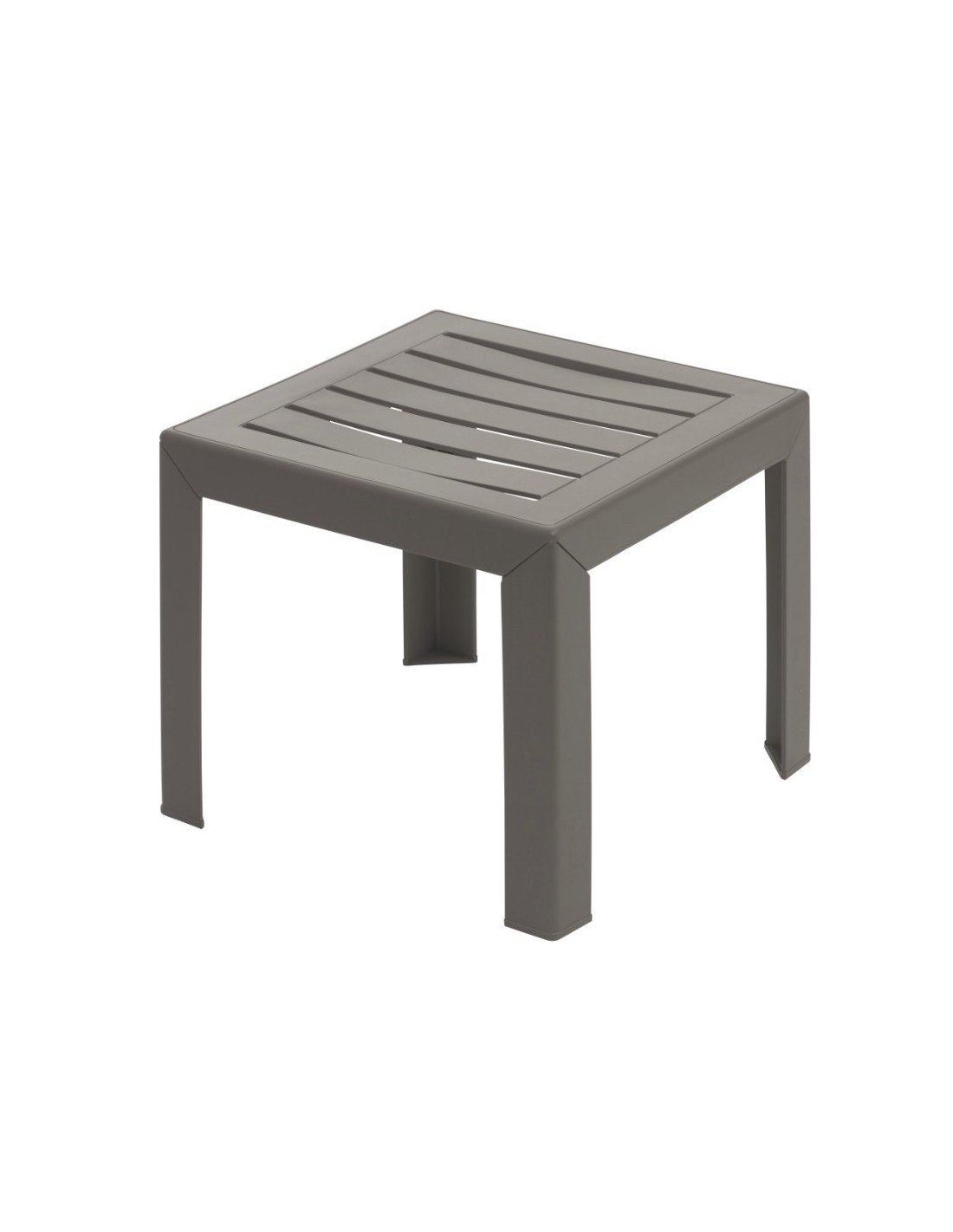 TAVOLINO BASSO MIAMI TORTORA 40X40