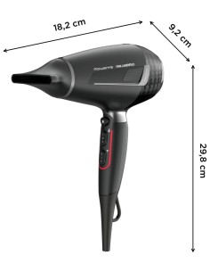 Rowenta x KARL LAGERFELD K/Pro Stylist Asciugacapelli 2200 W Nero 2