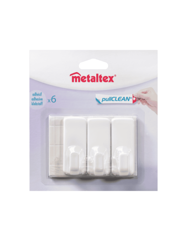 BLISTER 3 GANCI 291018000 ADESIVI su TreG Ingrosso