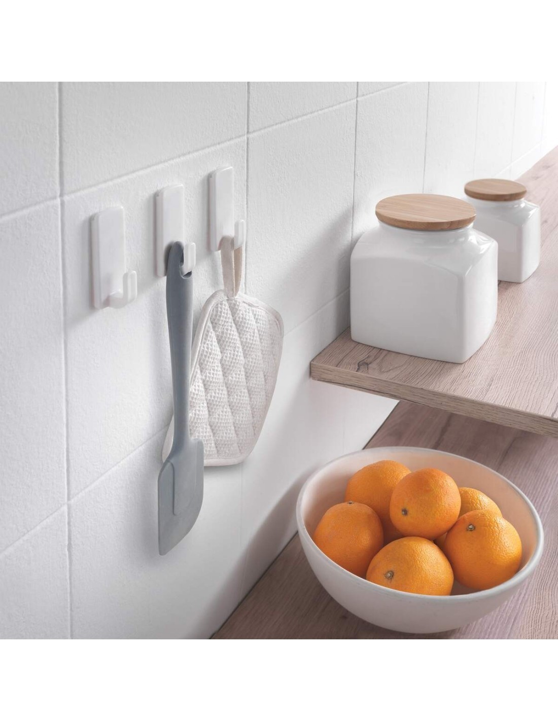 BLISTER 3 GANCI 291018000 ADESIVI su TreG Ingrosso