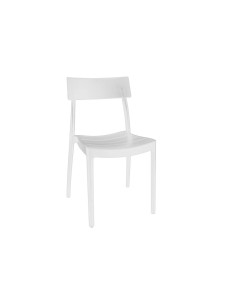 SEDIA OPERA BISTROT ROMA DOGHE BIANCO su TreG Ingrosso