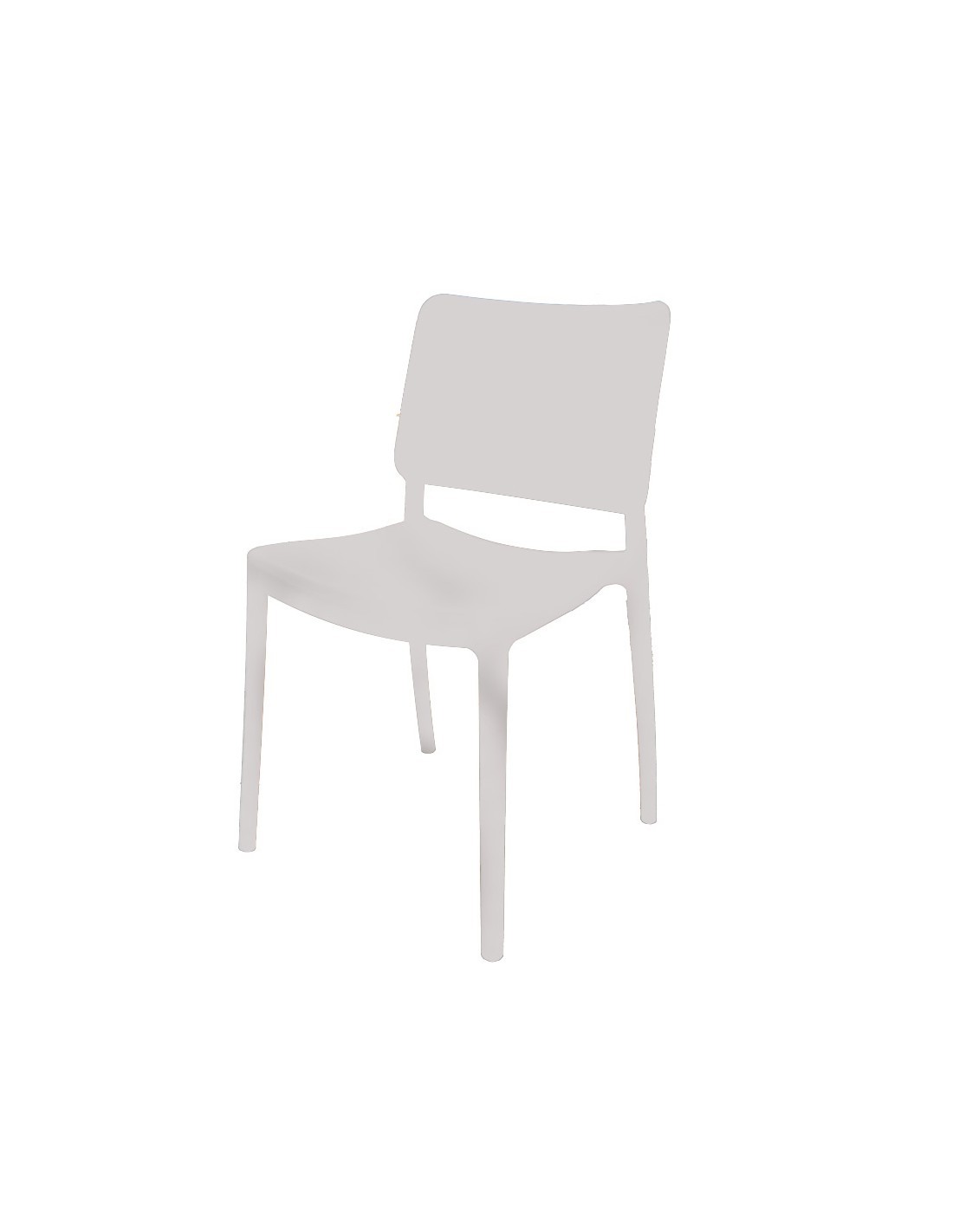 SEDIA OPERA BISTROT RIMINI BIANCO su TreG Ingrosso