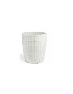 TYLE VASO ROTONDO 60CM BIANCO su TreG Ingrosso