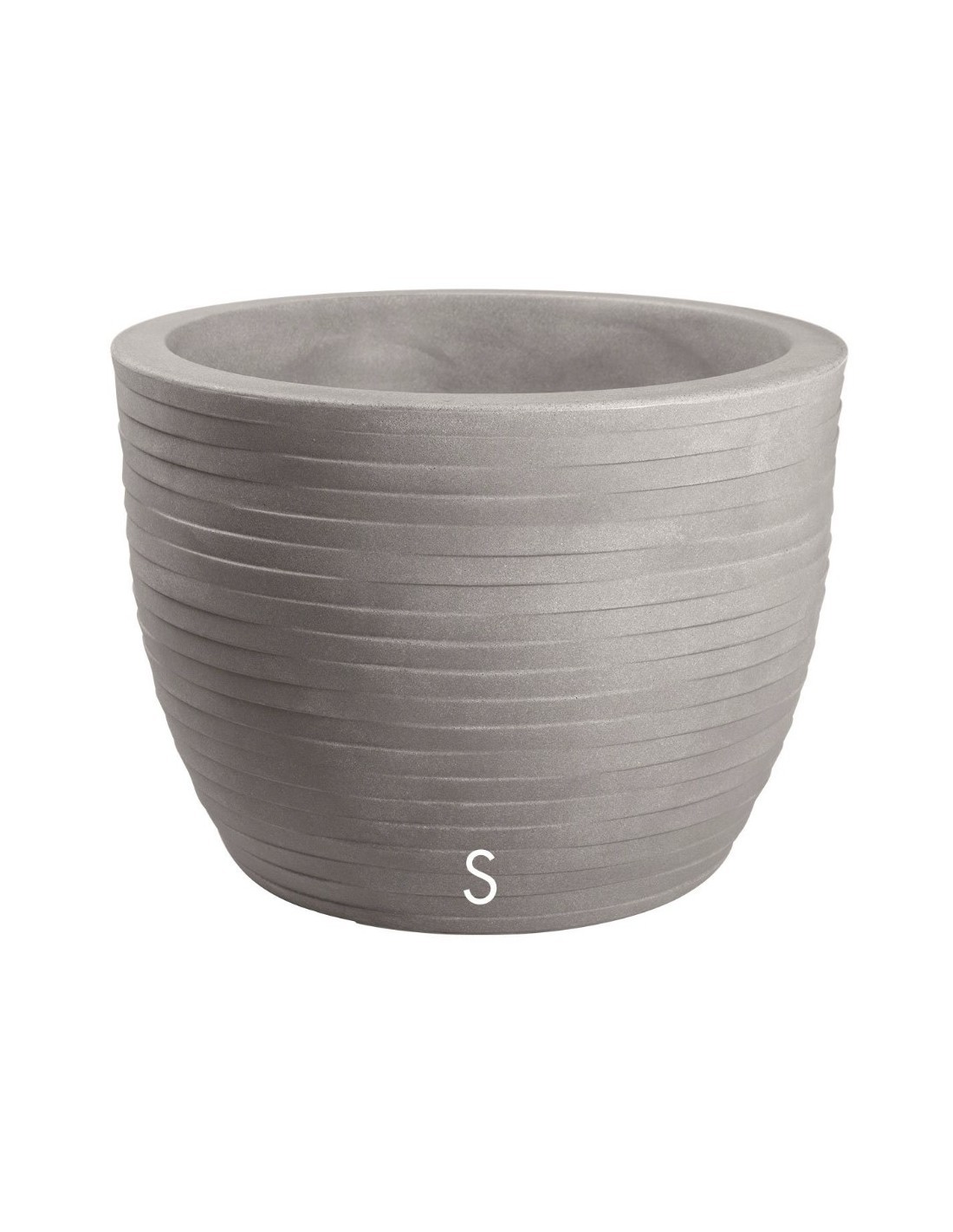 HERA VASO ELEGANCE 30CM CENERE su TreG Ingrosso