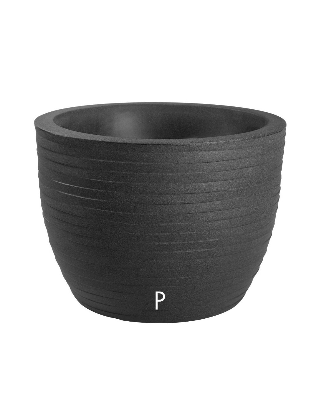 HERA VASO ELEGANCE 50CM ANTRACITE su TreG Ingrosso