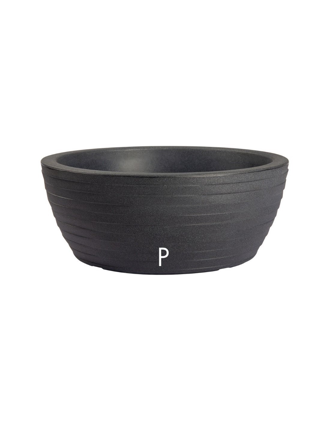 THETIS VASO ELEGANCE 40CM ANTRACITE su TreG Ingrosso