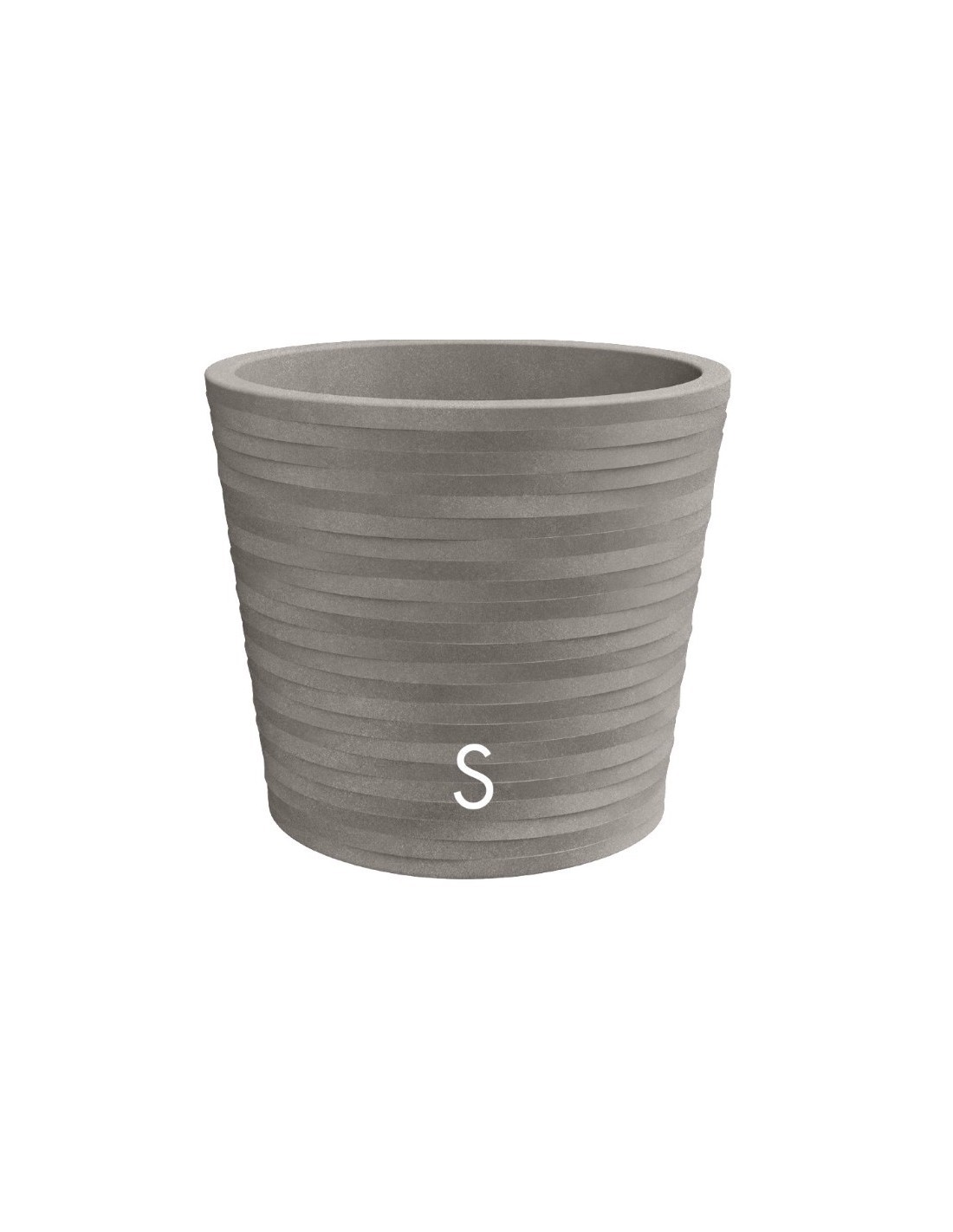 HERMES VASO ELEGANCE 40CM CENERE su TreG Ingrosso