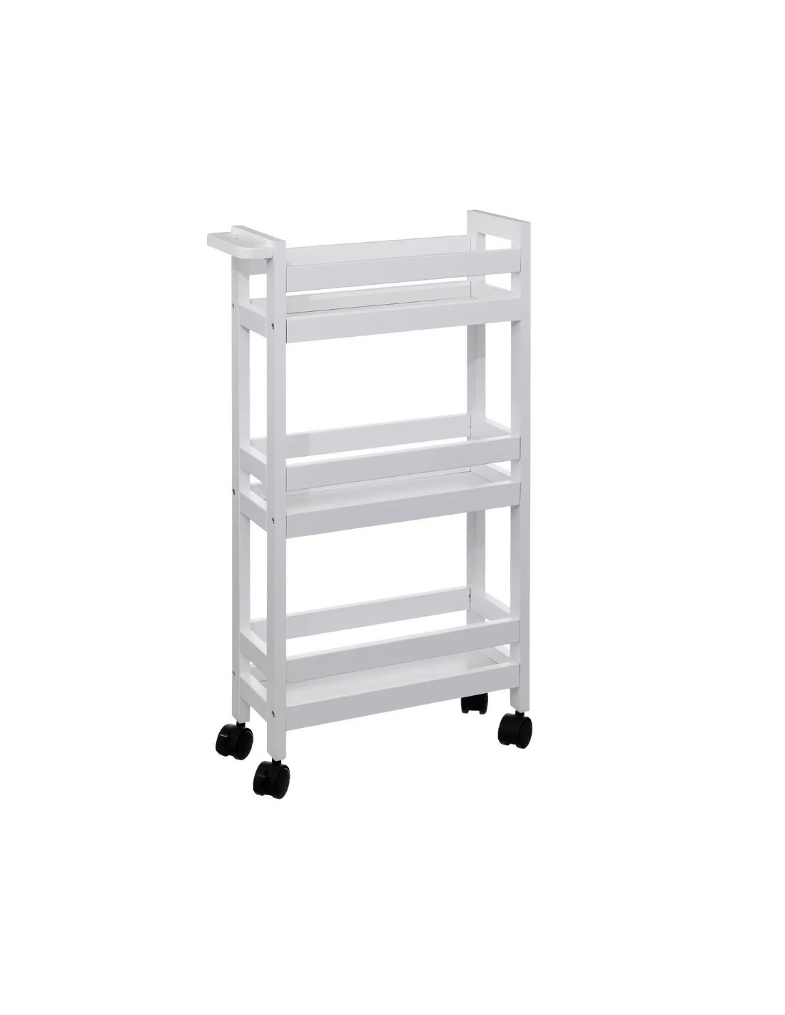 CARRELLO 174762I CON RUOTE 3P BIANCO su TreG Ingrosso