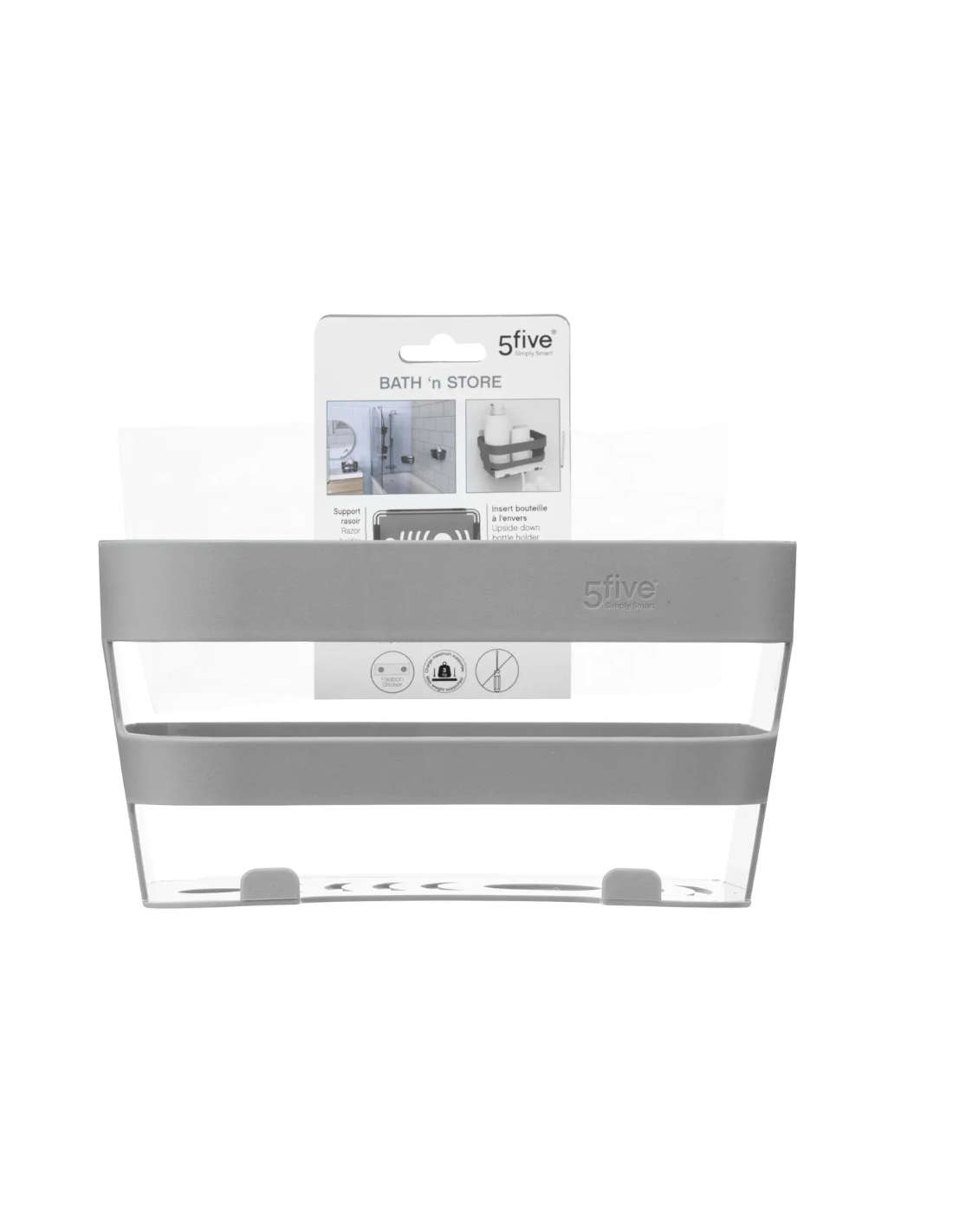 CESTINO 174834 CON VENTOSE GRIGIO su TreG Ingrosso