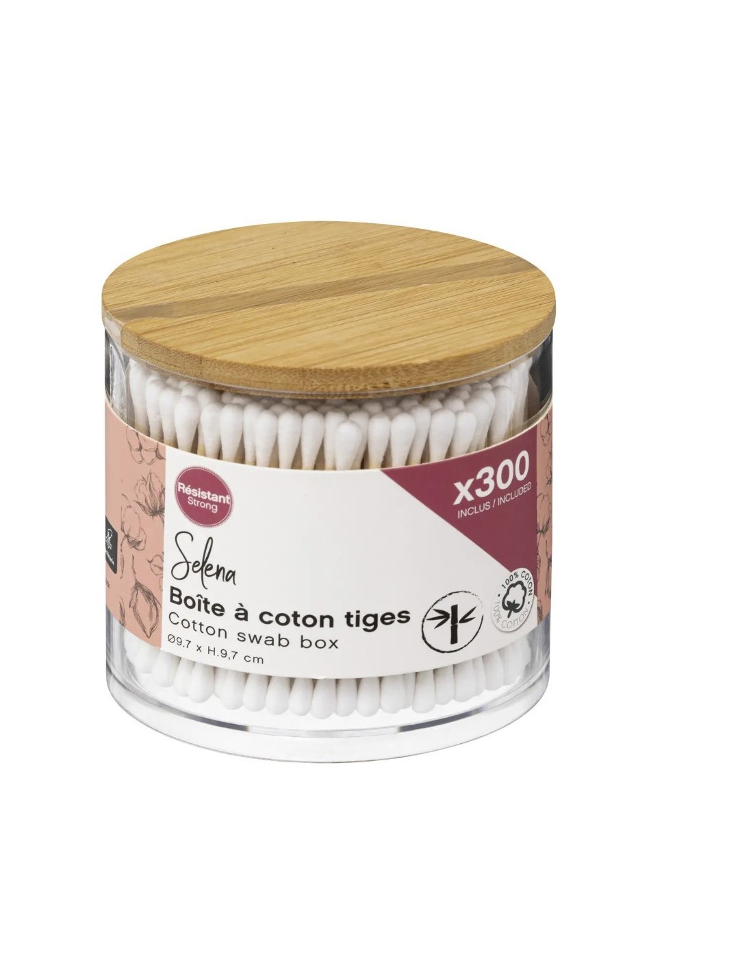 CONF 300 COTTON FIOC 174860 TAPPO BAMBOO su TreG Ingrosso