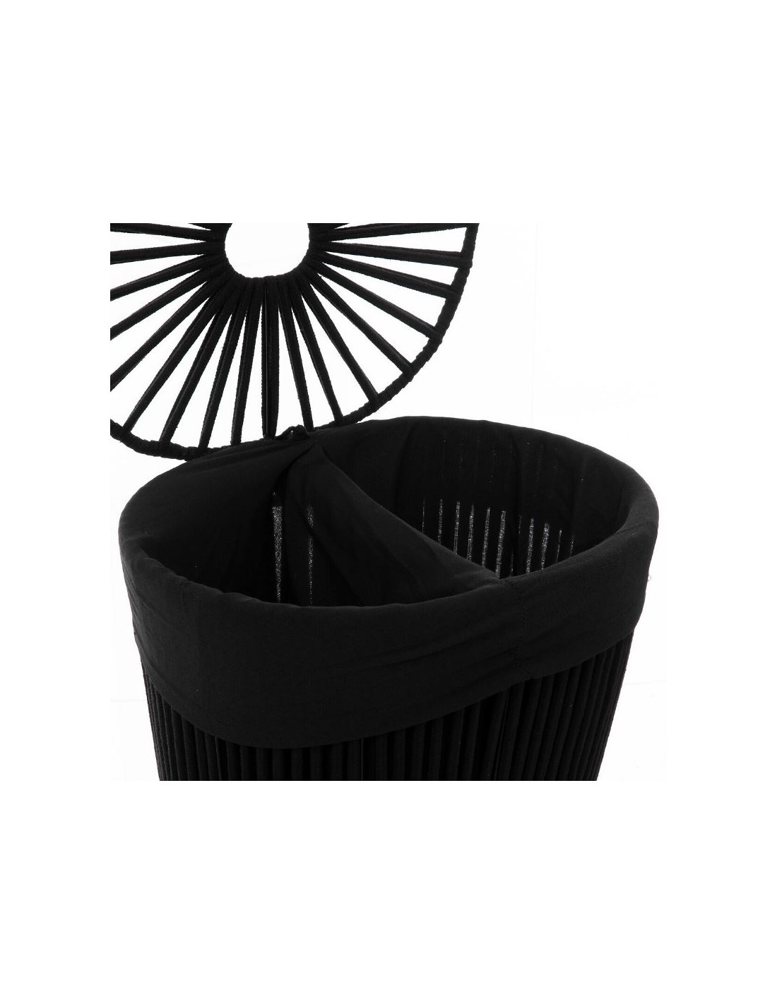 CESTA PORTABIANCHERIA 174883 40LT NERO su TreG Ingrosso